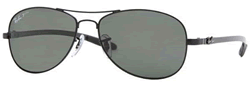 Buy RayBan RB 8301 Aviator Carbon Fibre Ray Ban Tech Sunglasses online